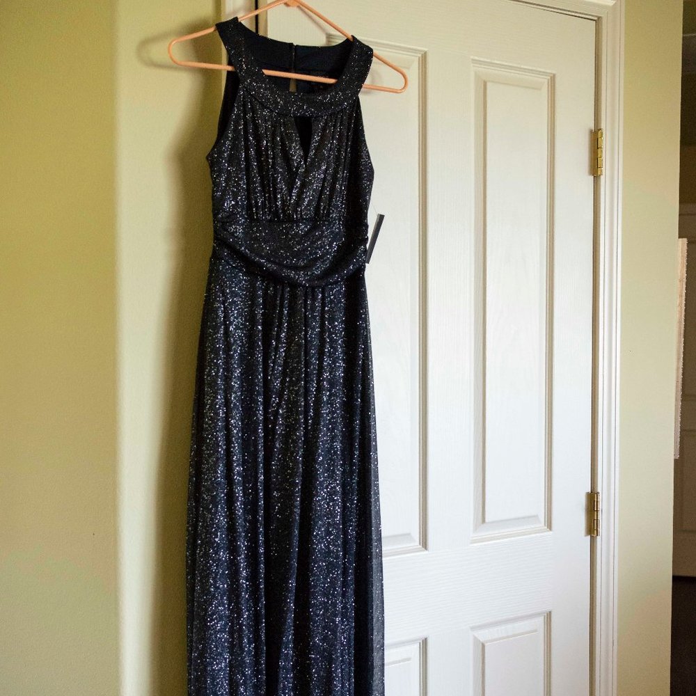 Navy Evening Gown